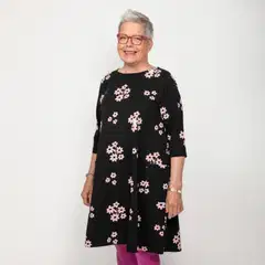 Muumi naisten mekko Jenni Kaipaus 593877 - musta - 4