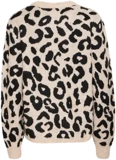 B.young naisten neule Bxminya leopard - Black Mix - 2