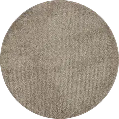 House nukkamatto Puffy pyöreä 80 cm beige - 1