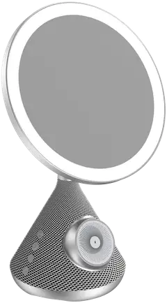 Waltter Magic Mirror LED meikkipeili langattomalla latauksella ja kaiuttimella hopea - 1