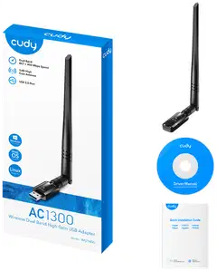 Cudy langaton sovitin WU1400 - 7