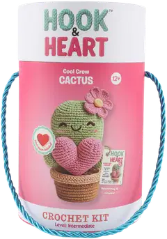Hook & Heart käsityöpakkaus Cactus - 1