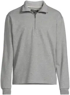London Fog miesten collegepaita 1/zip 194L292608 - L.grey htr - 2