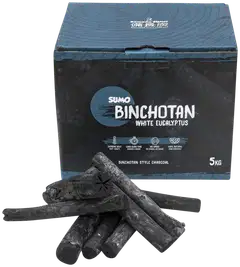 Kamado Sumo Bichotan White Eucalyptus grillihiili 5 kg - 3