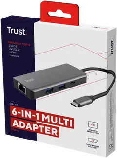 Trust Dalyx 6in1 adapteri - 8
