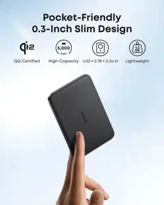 Anker MagGo Power Bank, musta varavirtalähde - 3