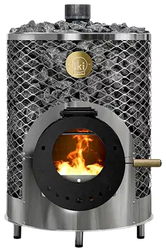 IKI Original IKI -puukiuas 10-25m3, lasiluukulla - 1