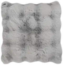 House sisustustyyny Bunnyfur 40x40 cm harmaa - 1