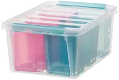 SmartStore™ Colour 14 L säilytyslaatikko kannella ja 6 sisäosaa - 2