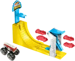 Hot Wheels Monster Trucks Big Air Breakout -leikkisetti - 1