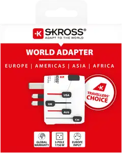 Skross maailma-adapteri PRO - 2