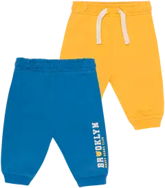 TEX BABY vauvojen collegehousut 2-pack I990427 - YELLOW 6 - 1