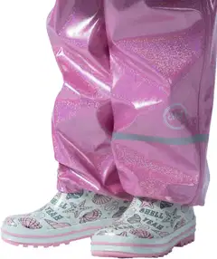 Ciraf lasten kumisaappaat Shell RB - Light green/pink - 4