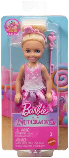 Barbie Chelsea Nutcracker Snowfairy -pikkunukke - 4
