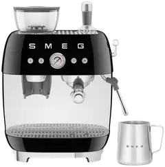Smeg espressokeitin myllyllä musta EGF03BLEU - 7