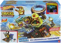 Hot Wheels Monster Trucks Arena Smashers Takedown Playset - 2