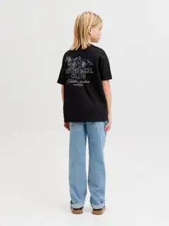 JJ REBEL JUNIOR lasten t-paita - BLACK - 5