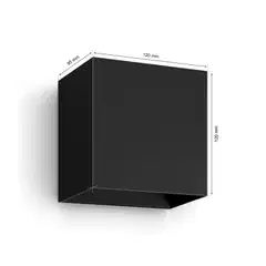 Philips Hue Resonate -seinävalaisin ulkokäyttöön 8W 2000-6500K 590LM - 3