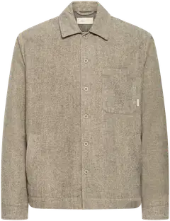Blend miesten fleece paitatakki - Crockery Melange - 1