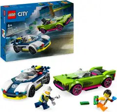 LEGO City Police 60415 Poliisiauto ja muskeliauton takaa-ajo - 2