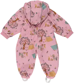 Ciraf vauvojen vettähylkivä ja tuulenpitävä ulkoiluhaalari Retkellä 252B08260H - pink dolphin - 2