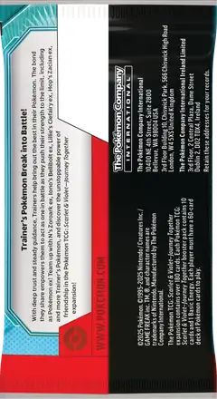 Pokémon TCG SV9 Journey Together Booster - 8