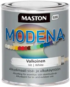 Maston maali Modena valkoinen 1 l - 1