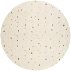 ihankotona matto Dotta Ø120 cm kuviollinen - 1