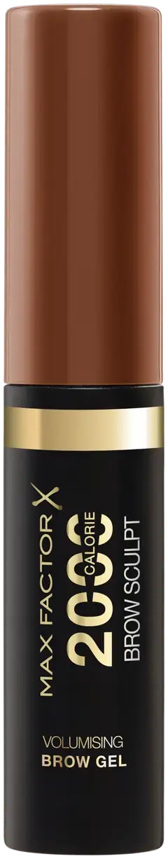 Max Factor 2000 Calorie Volumizing Brow Gel nestemäinen kulmaväri 4,5 ml - Brown - 2