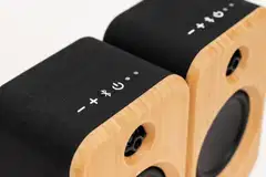 House of Marley Bluetooth hyllykaiuttimet Get Together Duo, musta/puu - 6