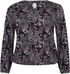 House naisten trikoopusero 213HP03101, D-mitoitus - Paisley aop - 1