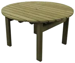 Tammiston Puu Pöytä Margot 127 kestopuu vihreä - 1