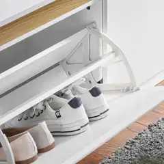 SoBuy kenkäkaappi valkoinen FSR171-W - 5