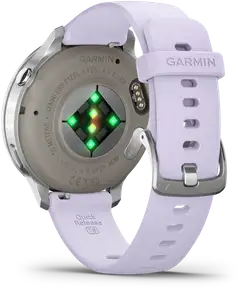 Garmin älykello Venu 4 – 41 mm, hopeanvärinen ja sinivioletti silikonihihna - 8