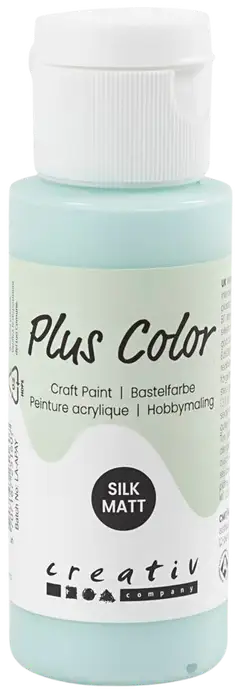 Plus Color askartelumaali 60 ml minttu - 1