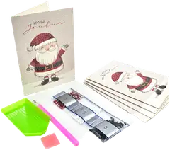 J.K. Primeco timanttimaalauskortti Iloinen pukki 5kpl - 2