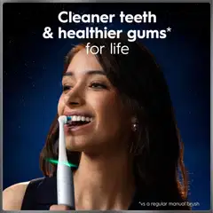 Oral-B iO10 Stardust White sähköhammasharja + lataava matkakotelo + hammasharjateline - 5