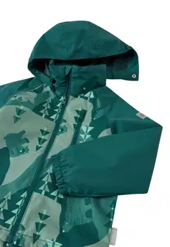 Reima lasten ulkoilutakki Vermo - Dark Teal - 4