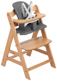 Hauck istuinpehmuste syöttötuoliin Highchair tummanharmaa - 3