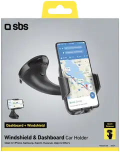 SBS autoteline kojelautaan ja tuulilasiin - 2