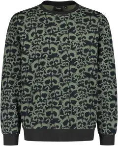 Finlayson miesten collegepusero Pesue allover - Black - 1