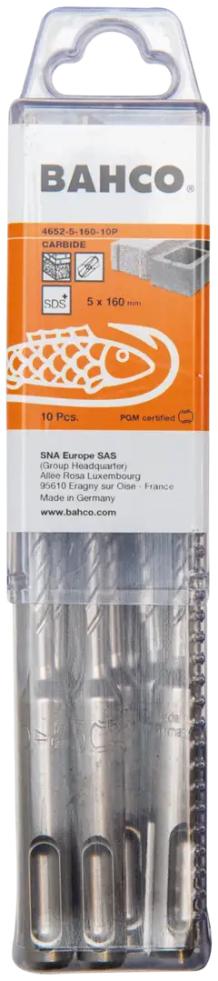 Bahco poranterä SDS 5X110mm - 3