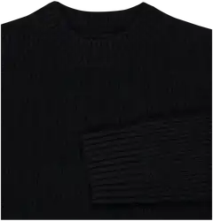 House naisten neulepusero 213H402503 - dark jet black - 3