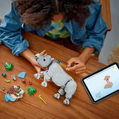 LEGO® Creator 31171 Villieläimet: Mahtava sarvikuono ja linnut - 12