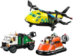 LEGO® City Great Vehicles 60505 Lentokone, huoltoauto ja ilmatyynyalus - 2