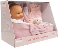 Happy Friend Clara Doll 35cm kantokassi leikkisetti - 2