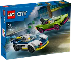 LEGO City Police 60415 Poliisiauto ja muskeliauton takaa-ajo - 1