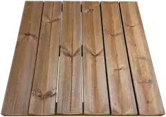 PatioN°rd Pinta parvekkeen/terassin puulaatta 90x90cm - 1