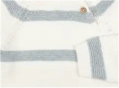 TEX BABY vauvojen raitaneule I990470 - GREY CHINE DARK - 3