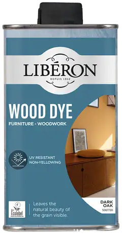 Liberon puupetsi 250 ml Dark Oak - 1